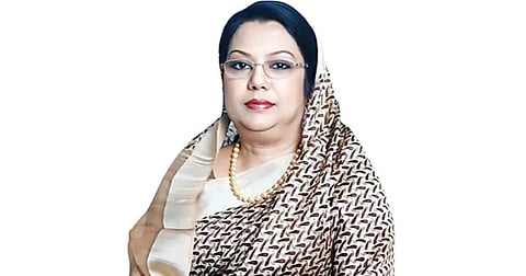 Civil Aviation and Tourism Minister Afroza Khanam