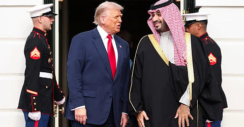 President Trump and Crown Prince Mohammad Bin Salman