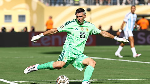 Argentina's Emiliano Martinez