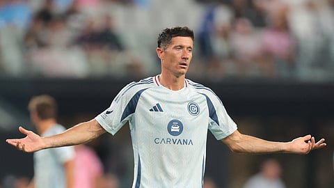 Chicago Fire FC forward Robert Lewandowski