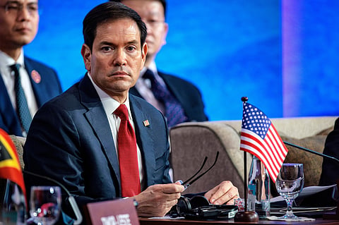 US Secretary of State Marco Rubio attends the 33rd ASEAN Regional Forum (ARF), part of the Association of Southeast Asian Nations (ASEAN) Foreign Ministers' Meeting in Pasay, Metro Manila, Philippines Thursday, July 23, 2026.