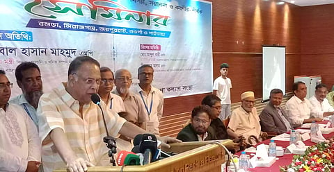 Power, Energy and Mineral Resources Minister Iqbal Hasan Mahmud Tuku