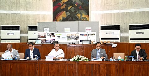 Prime Minister Tarique Rahman on Monday took part in a high-level meeting 