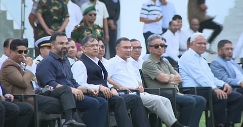 Prime Minister Tarique Rahman on Monday joined the grand finale of the national level Notun Kuri Sports 2025-26