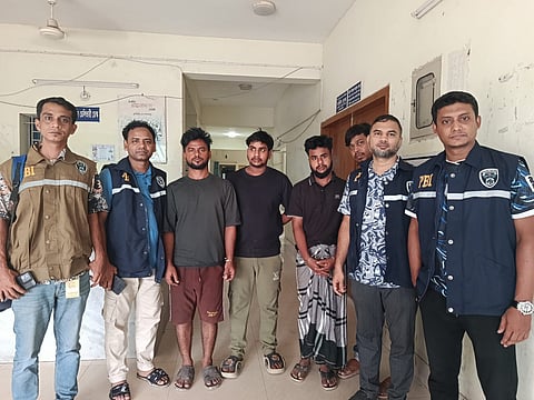 PBI arrested three members of the gang.