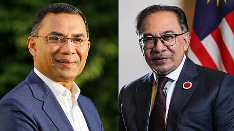 Tarique Rahman and Anwar Ibrahim 