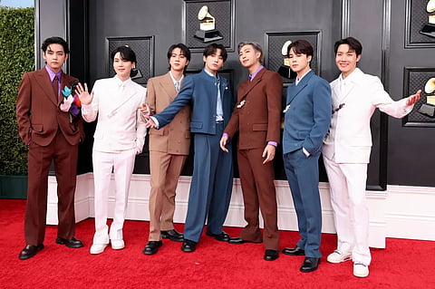 BTS have been nominated for five Grammys since 2020, but have never won an award. 
