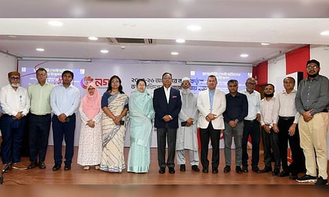 Minister Fakir Mahbub Anam inaugurates a Franchise Post Offices at Dak Bhaban, urges vigilance against Nagad misinformation.