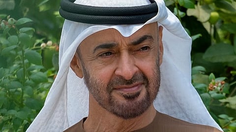 United Arab Emirates President Sheikh Mohamed bin Zayed Al Nahyan.