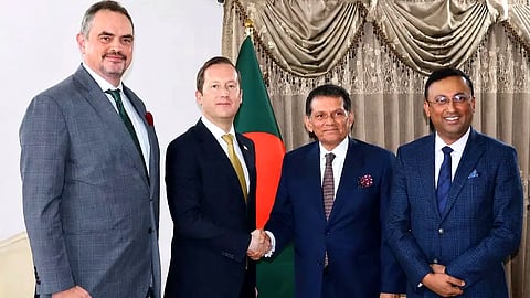 Brent Christensen, Sergio Gor, Khalilur Rahman and Humayun Kabir 