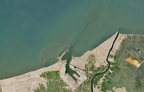 A view of the Damietta port, Egypt, July 28, 2026. 