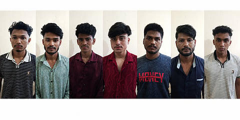 Md Mizanur Rahman; Farhad Hossain; Sajjadur Rahman; Saiful Islam; Mohammad Imrul; Md Sohel; and microbus driver Abul Khayer