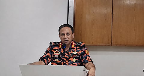 Director General of Fire Service Brigadier General Muhammad Zahed Kamal
