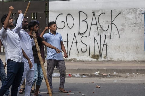 Initially, there was little to suggest that the movement would end with Hasina fleeing the country