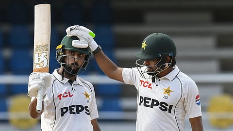 Ton-up Shafique, unbowed Babar lead Pakistan's fightback against West Indies