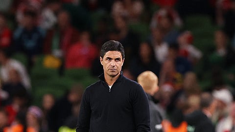 Arsenal coach Mikel Arteta