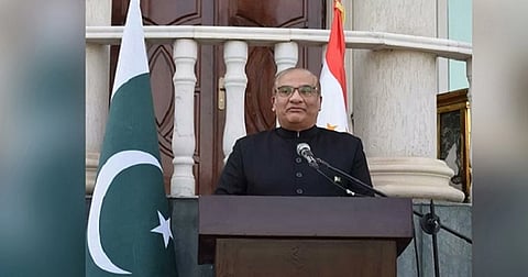 A photo of Pakistan High Commissioner to Bangladesh Imran Haider