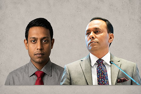 Shawon Majumder Suman (left) and Kaiser Kamal (right)