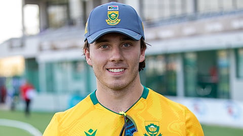 South Africa batter Dewald Brevis.
