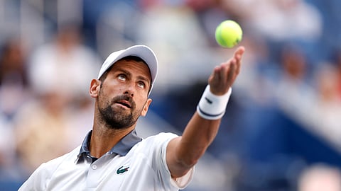 Serbia's Novak Djokovic.