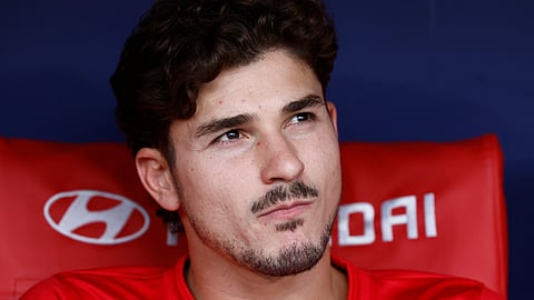 Atletico Madrid's Julian Alvarez.