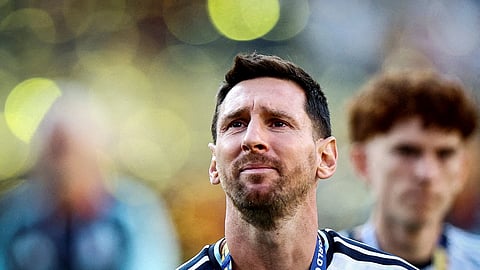 Argentina's Lionel Messi.