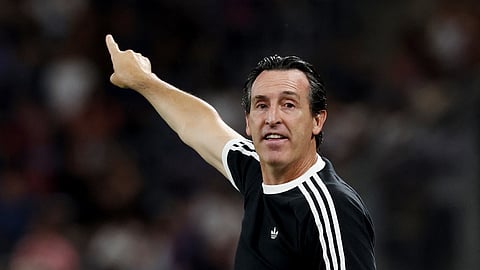 Aston Villa manager Unai Emery.
