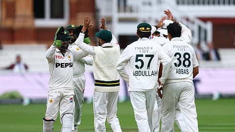Pakistan Test team.