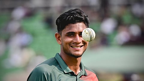 Bangladesh pacer Nahid Rana.