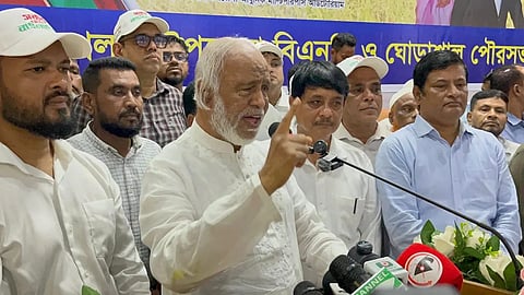 Moyeen Khan was speaking at a doa and milad mahfil at the Palash Upazila Multipurpose Auditorium in Narsingdi