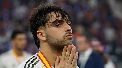 Real Madrid's Raul Asencio.