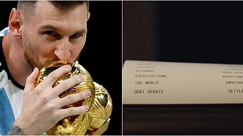 ‘GOAT debate settled’, claims Messi advert