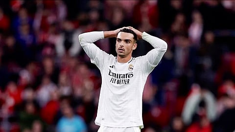 Real Madrid's Raul Asencio.