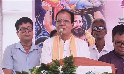 Disaster Management and Relief Minister Asadul Habib Dulu spoke as the chief guest at a discussion in Lalmonirhat on the occasion of Janmashtami today.