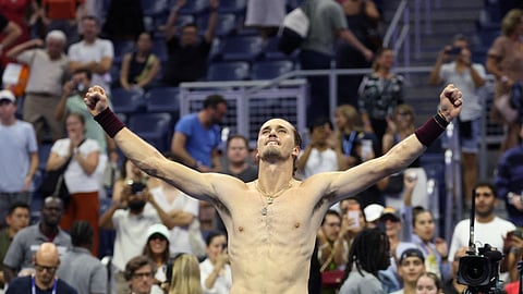 Germany's Alexander Zverev.