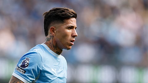Manchester City's Enzo Fernandez. 