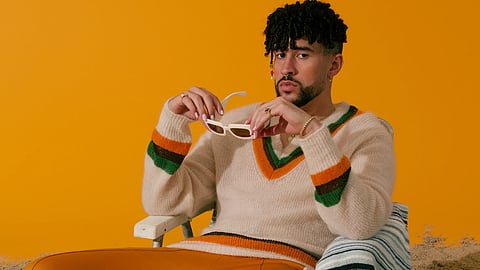 Puerto Rican rapper and singer Bad Bunny 