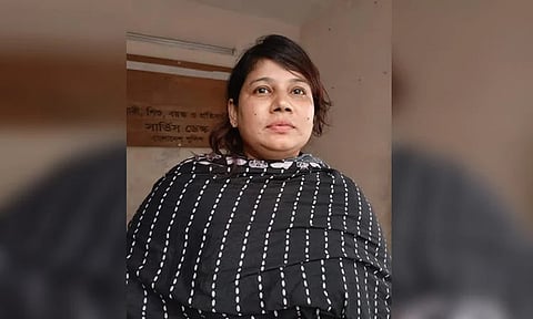 Police have arrested banned Jubo Mohila League leader Mahia Moni on Saturday night