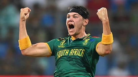 South Africa pacer Gerald Coetzee.