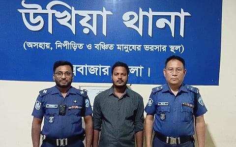 Police rescued Hawker Mohammad Ibrahim 