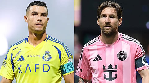 Cristiano Ronaldo and Lionel Messi.