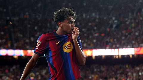FC Barcelona's Lamine Yamal.