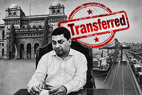 Salahuddin Ahmed is transferred from Chattogram Port Authority and attached to the Ministry of Public Administration
