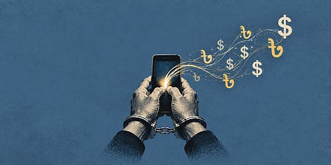 Thousands of dollars in cryptocurrency and hundreds of thousands of taka were moved out of one man’s accounts during police detention 