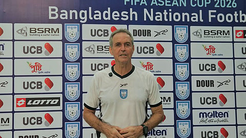 Bangladesh football team coach Thomas Dooley.