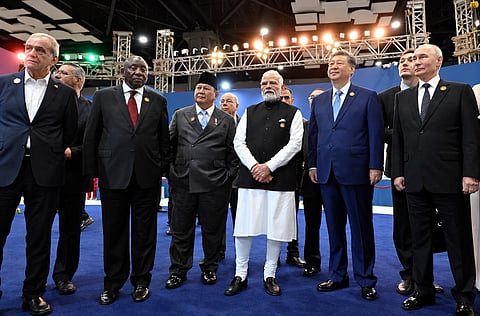 BRICS leaders during the summit 