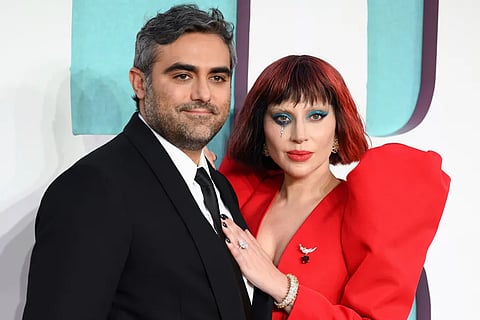 Lady Gaga and her fiancé Michael Polansky