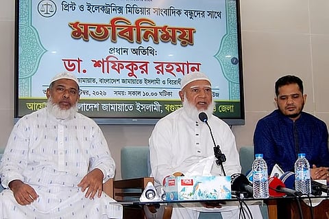 Shafiqur Rahman was exchanging views with journalists at Bogura Circuit House on Saturday