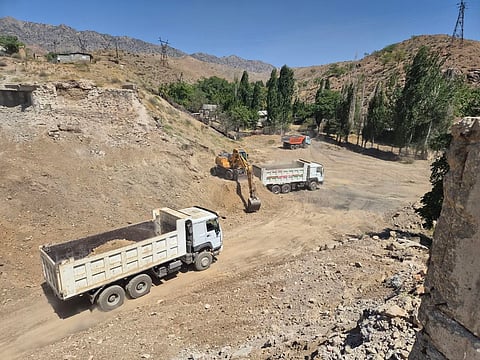 Russia's state nuclear corporation Rosatom has begun rehabilitation work at a former uranium facility in northern Tajikistan 