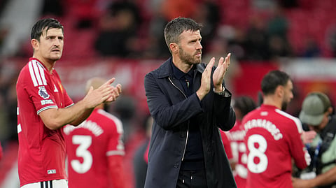 Manchester United manager Michael Carrick.